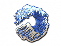 Sticker Great Wave (Foil)